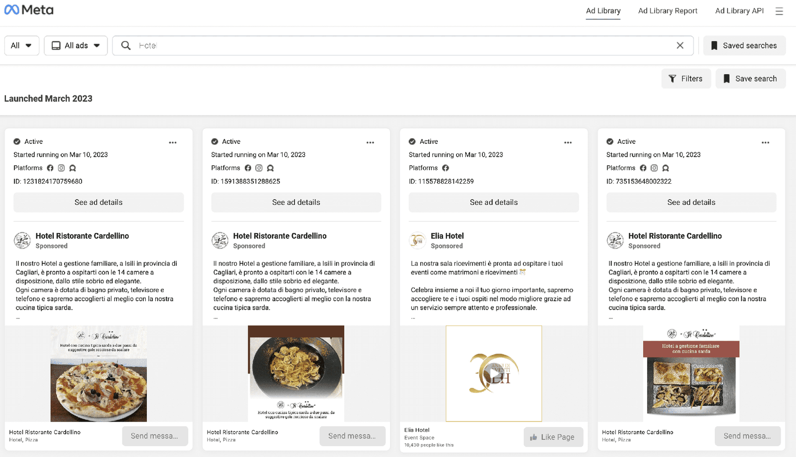 Facebook Ads Library